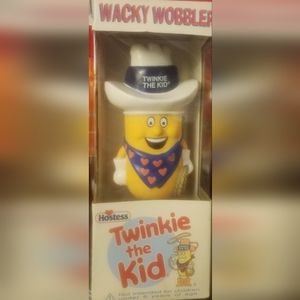 Old FUNKO POP WACKY WOBBLER HOSTESS " TWINKIE THE KID " AD ICONS MASCOT BOBBLE.